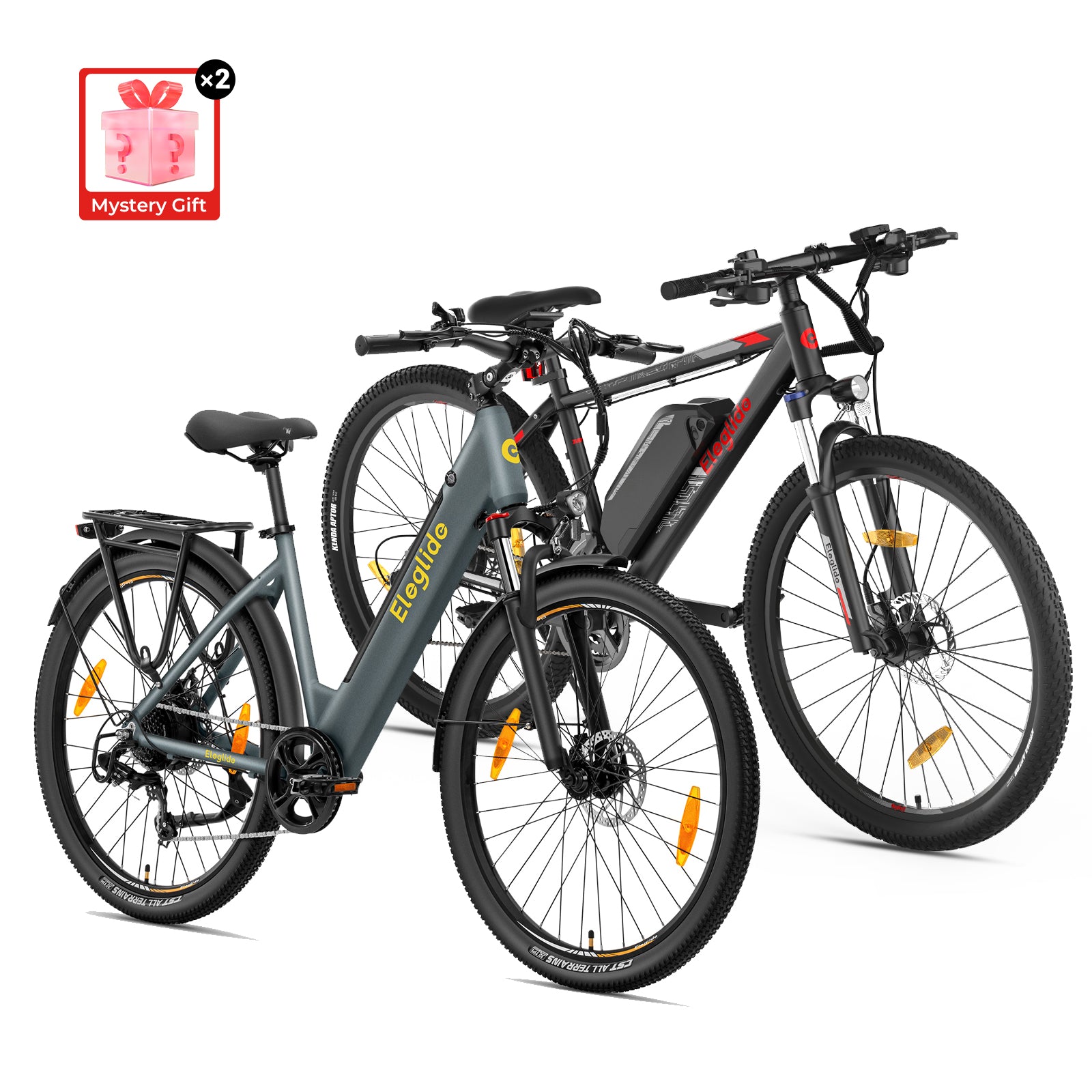 Combo Sale - T1 ST Grey + Mopride 2 27.5" E-bike