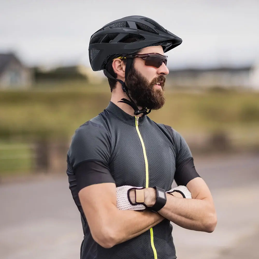 Elclide casco bici con luce LED