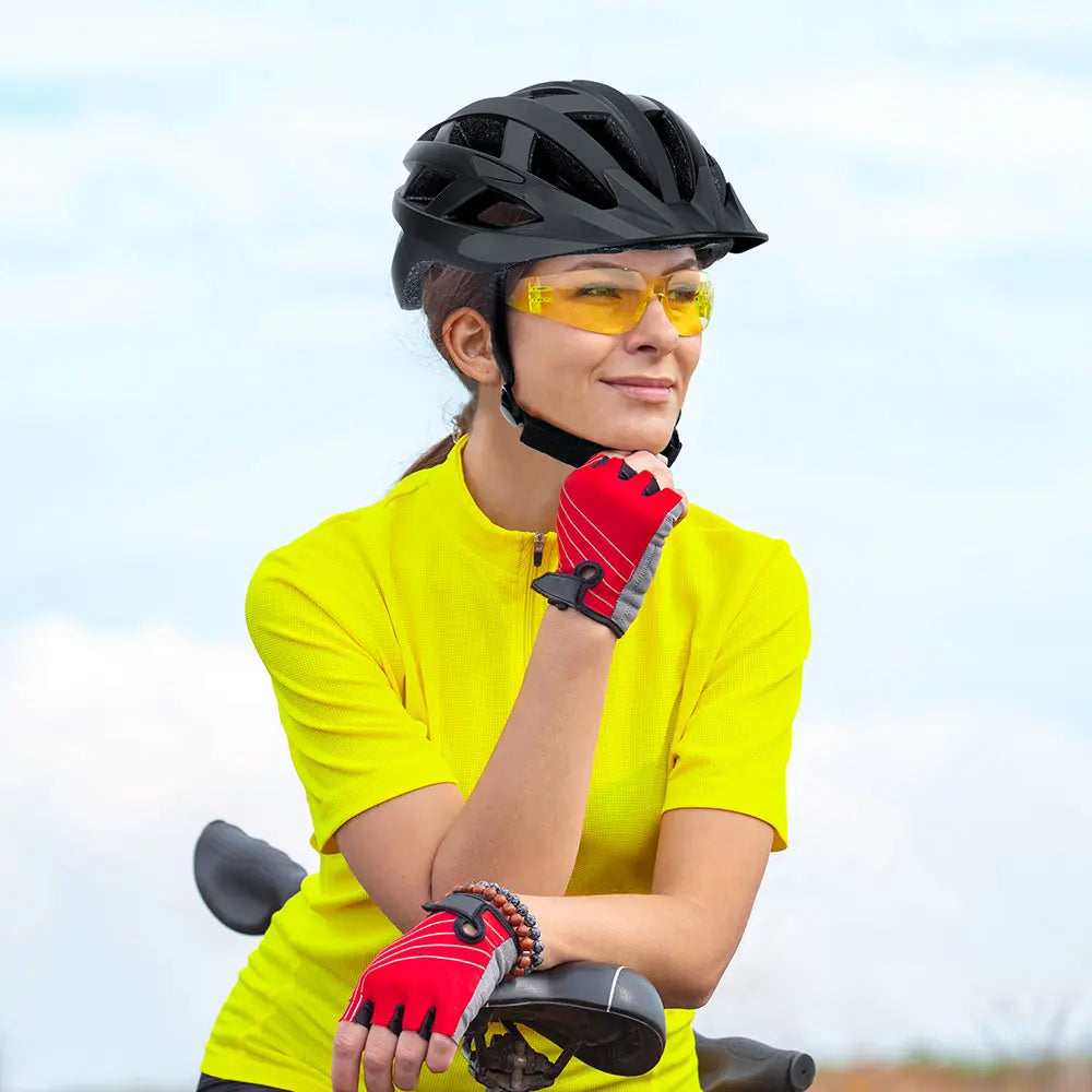 Elclide casco bici con luce LED