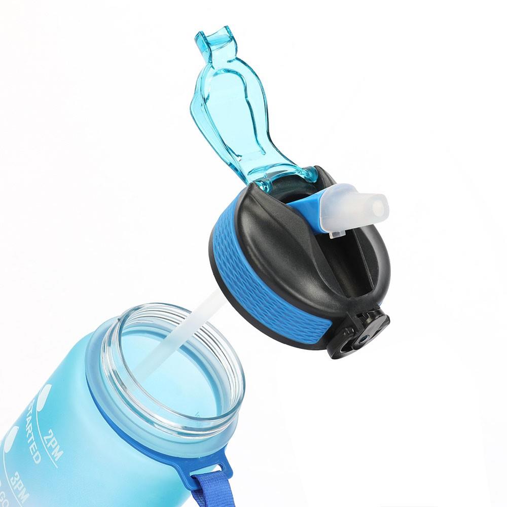 Botella de agua de motivación