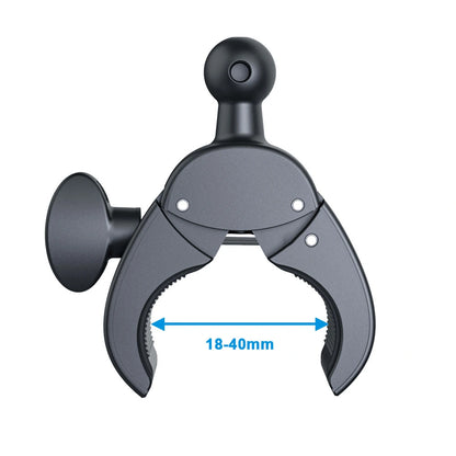Supporto per telefono da bici con morsetto per manubrio girevole a 360°