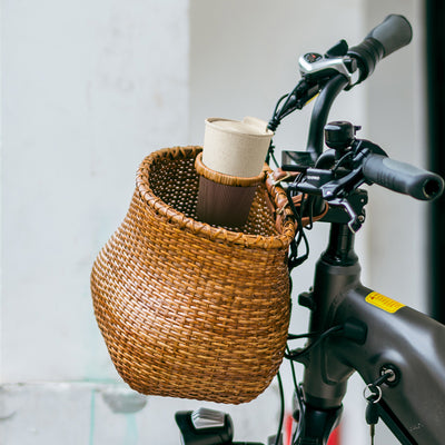 Handmade Bike Handlebar Classic Willow Basket