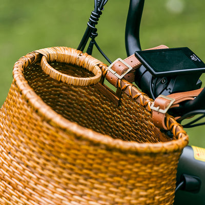 Handmade Bike Handlebar Classic Willow Basket