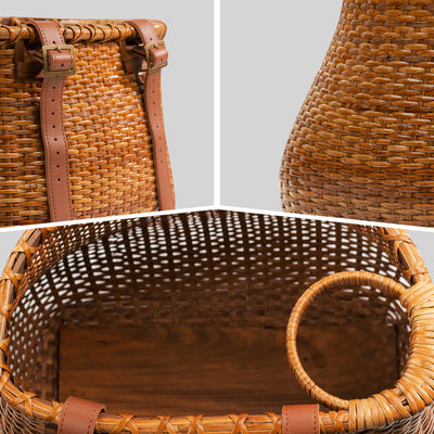 Handmade Bike Handlebar Classic Willow Basket