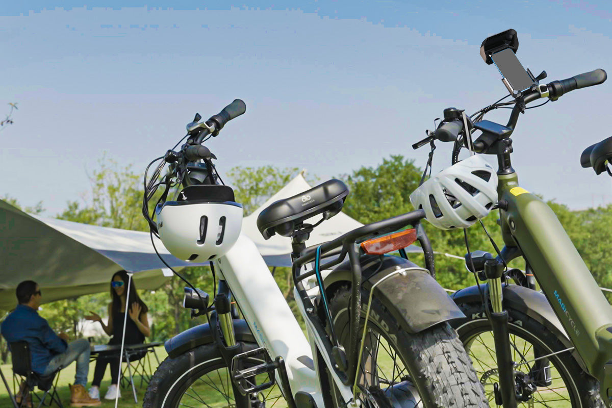 Bike Phone Mount Holder with Rain & Shade Shield