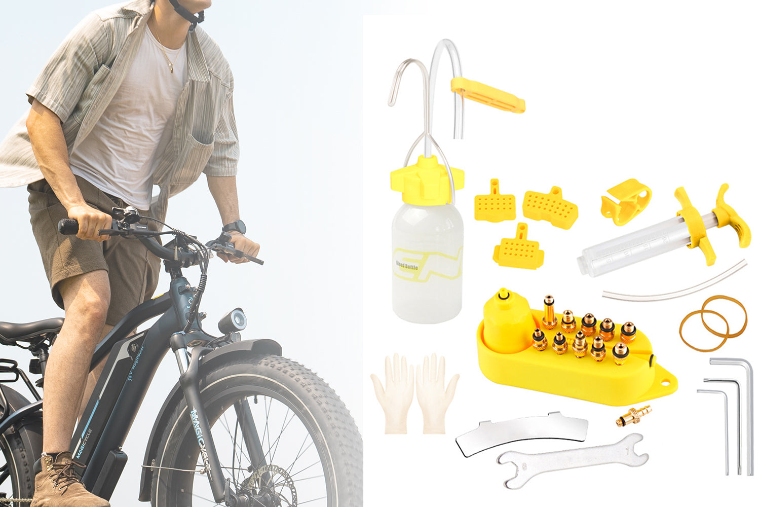 Kit di spurgo dei freni