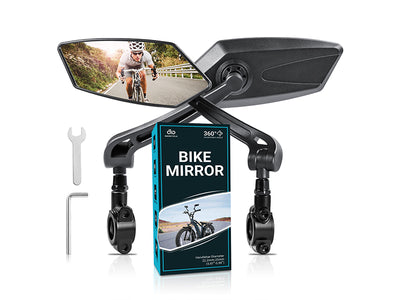 HD Blast-Resistant E-Bike Mirrors