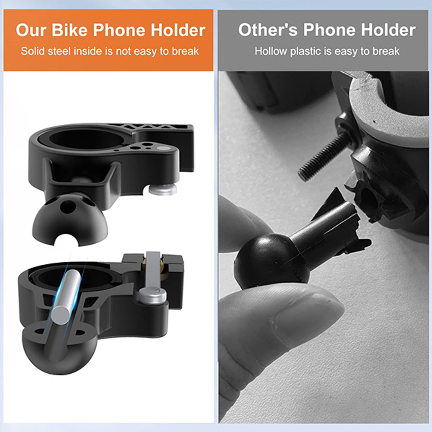 Lock Rotatable Ebike Phone Holder